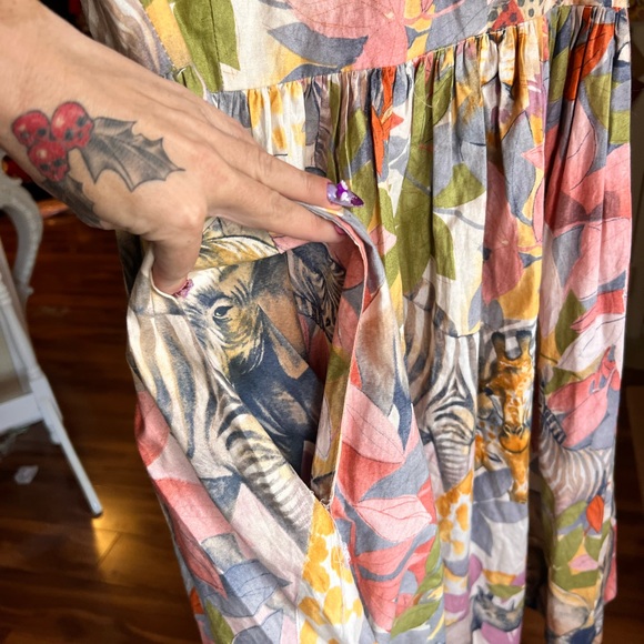 Custom swing dress pattered on a Havana (pug) - Picture 2 of 10